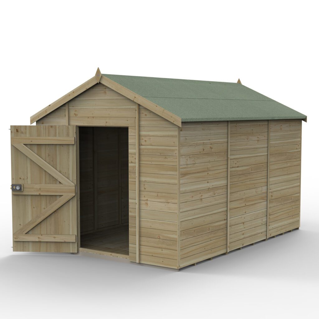 Timberdale 12×8  Apex Shed No Window 5013053195925 2